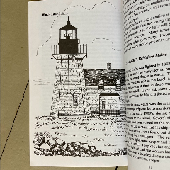 2 Signed Lighthouse Lore Coastal Hauntings William O. Thomson New England Ocean - Picture 8 of 15